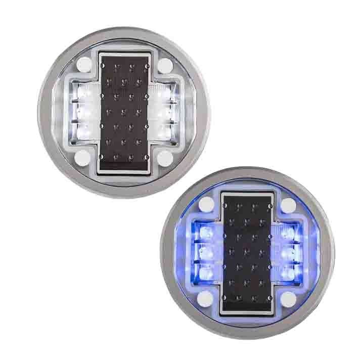 耐久性 太陽光路面マーカー IP68 太陽光発電のLEDライト