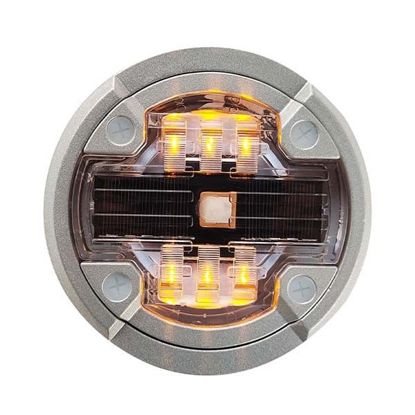 赤色 太陽光 LED ロード スタッド 高明るさ 太陽光発電猫眼 スタッド