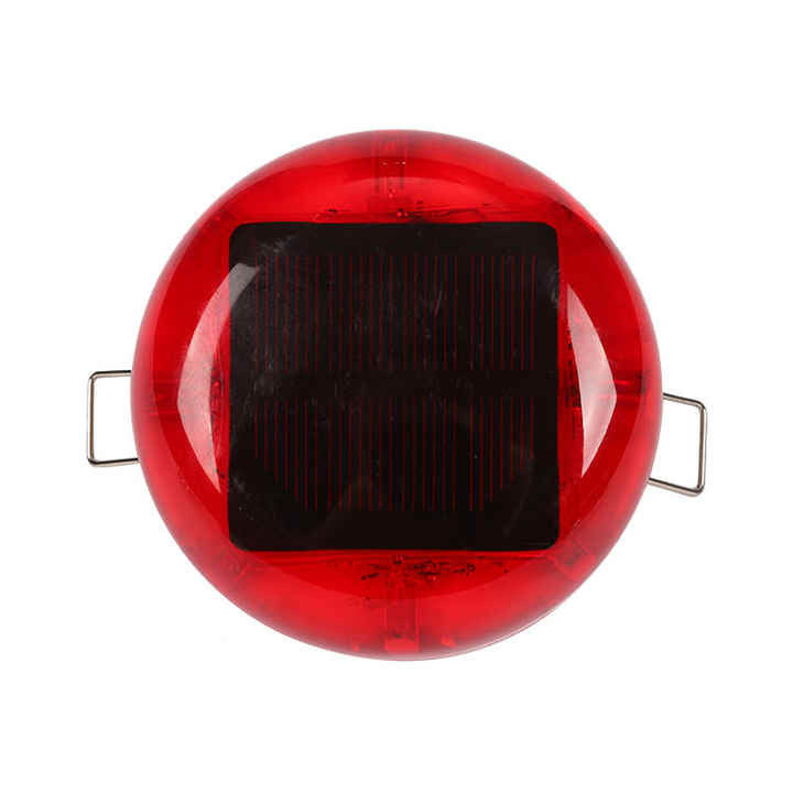 LEDライト 重用太陽光LED プラスチック 猫の目 マーカー ロードスタッド反射器