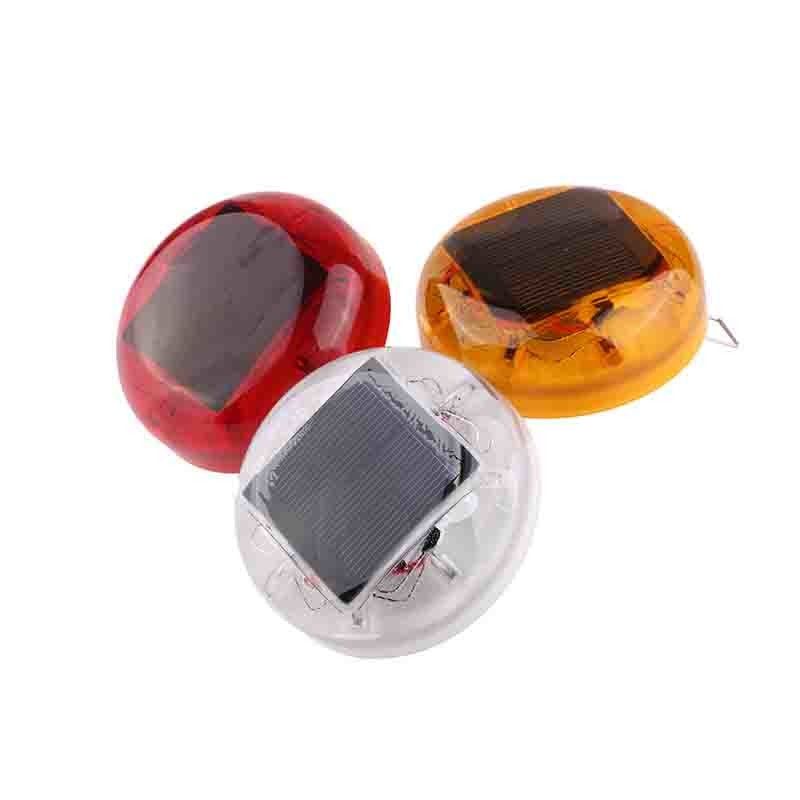 LEDライト 重用太陽光LED プラスチック 猫の目 マーカー ロードスタッド反射器