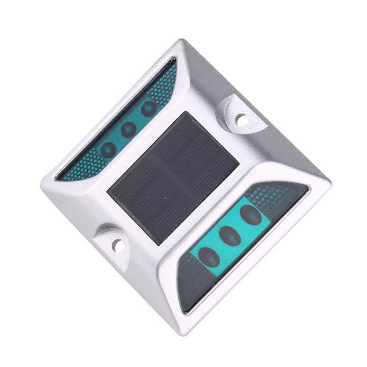 IP68 アルミニウム 太陽光 LED 道路 ストッド 緑色 高速道路 猫の目反射器