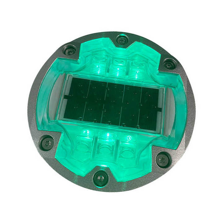 重量 IL300 太陽光 LED ロード スタッド 10mm 直径 LED 太陽光発電猫の目