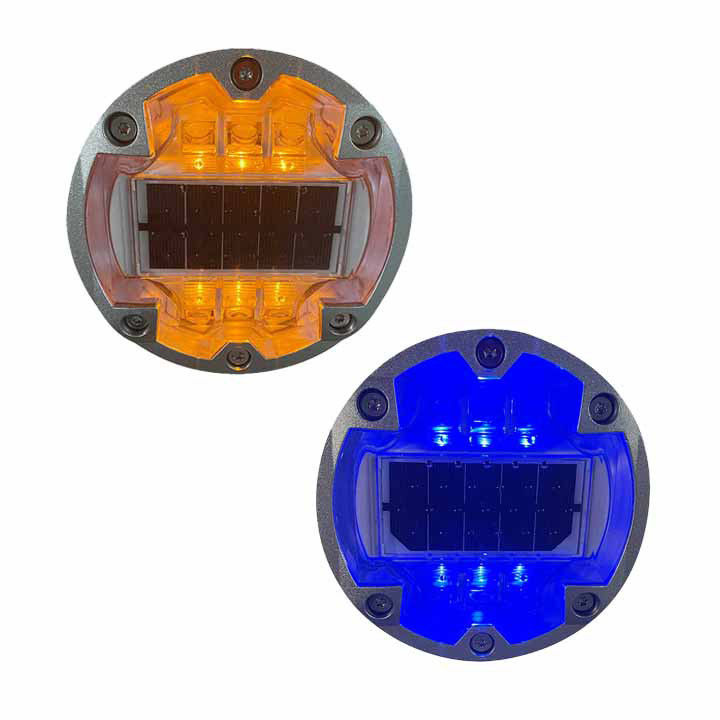 重量 IL300 太陽光 LED ロード スタッド 10mm 直径 LED 太陽光発電猫の目