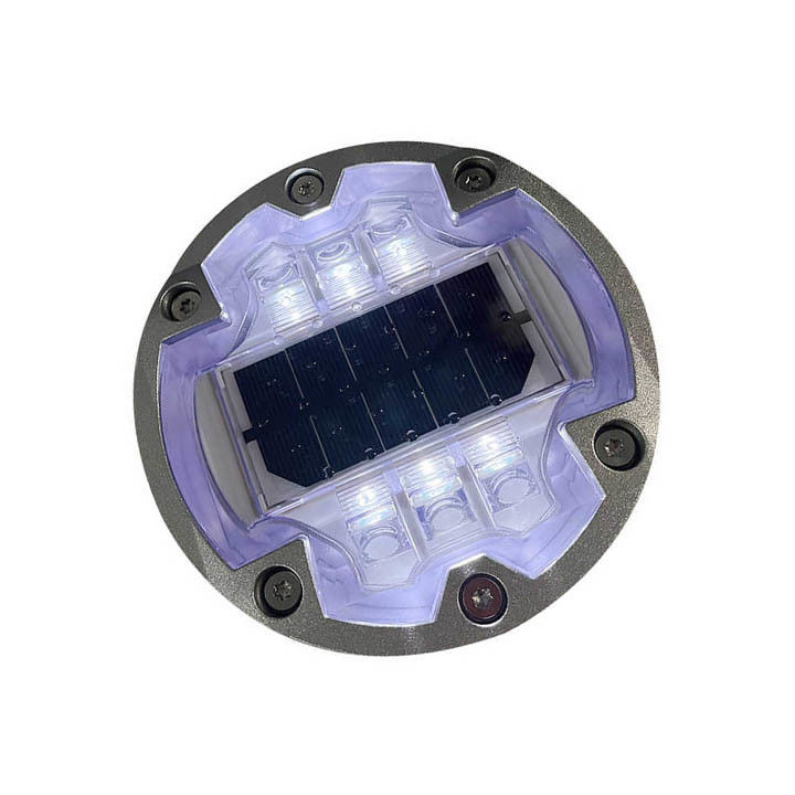 太陽光猫眼スタッド アルミ道路反射器 IP68 LED歩道道路マーカーライト