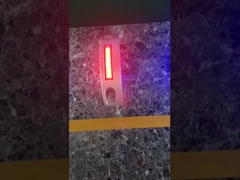 C102 半月形太陽光LED道路スタッド反射器 125*43*30mm道路とトラック用