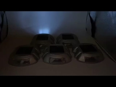 360度 太陽光道路マーカー 猫の目 舗装マーカー 庭灯を点灯する